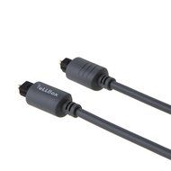 VeLLBox (50Feet) Slim Toslink Optical Digital Audio Cable OD:4.0mm Molded ,Grey N11