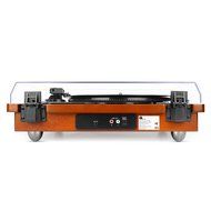 1byone Belt Driven Bluetooth Turntable with Built-in Stereo Speaker, Vintage Style Record Player, Vinyl-To-MP3... N7