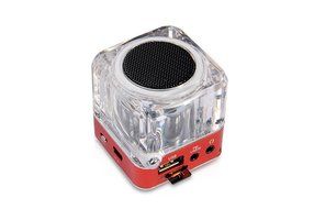 TT029 Portable Mini Music Speaker Support SD/TF Card With Alarm Clock FM Radio And LCD Screen Synchronous lyrics... N7