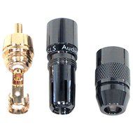 GLS Audio RCA Plugs 24K Gold Speaker Plug - 8 Pack N3