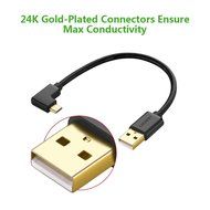 Micro USB Cable, Ugreen USB Power Cable Charging for Fire TV Stick, Chromecast, Roku 6 Inches (Left+Right) N15