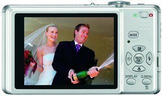 Panasonic Lumix DMC-FS7 10MP Digital Camera with 4x MEGA Optical Image Stabilized Zoom and 2.7 inch LCD (Silver) N2