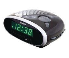 Jensen AM/FM Dual Alarm Clock Radio N2