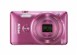 Nikon COOLPIX S6900 16MP Digital Camera with 12x Zoom, Glossy Pink (International Version, No Warranty) N6
