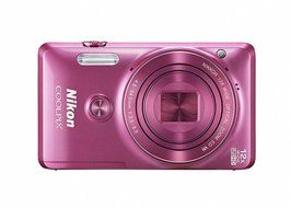 Nikon COOLPIX S6900 16MP Digital Camera with 12x Zoom, Glossy Pink (International Version, No Warranty) N8