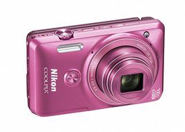 Nikon COOLPIX S6900 16MP Digital Camera with 12x Zoom, Glossy Pink (International Version, No Warranty) N9