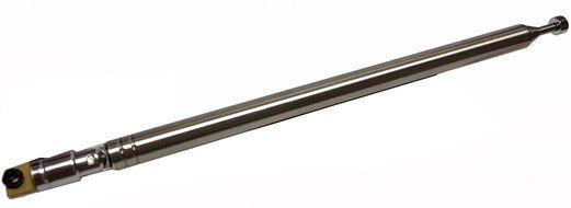 Tecsun PL Seies Radio Stainless Steel Replacement Telescopic Antenna for Tecsun PL880, PL660,PL390,PL398,PL398BT... N2