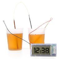 Lovely Cute Potato Clock Science Project Experiment Kit kids Lab Home School Toy N2