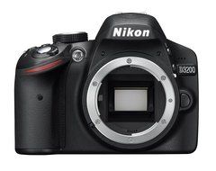 Nikon D3200 Digital SLR with 18-55mm VR II Compact Lens Kit - Black (24.2 MP) 3.0 inch LCD N2