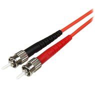 StarTech.com 1m Multimode 50/125 Duplex Fiber Patch Cable LC - ST / 50 Micron Fiber Optic Cable LC to ST N24