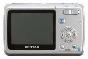 Pentax Optio E40 8.1MP Digital Camera with 3x Optical Zoom N3