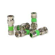 BNC Compression Type Connector 75 Ohm coax coaxial RG59 cctv Pack of 50 N2