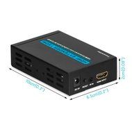 HDMI Extender, Matcis&reg; HDMI Signal Extenders Over CAT 5e/6 UTP/STP Ethernet Cable Up to 120m (Up to 120M, Sender... N29