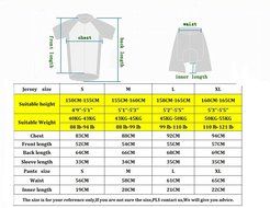 Ophelia Women Short Sleeve Cycling Jersey Pant Set+arm Sleeves(Skull,S) N46