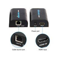 HDMI Extender, Matcis&reg; HDMI Signal Extenders Over CAT 5e/6 UTP/STP Ethernet Cable Up to 120m (Up to 120M, Sender... N33