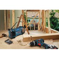 Factory-Reconditioned Bosch PB180-RT 18V Lithium-Ion AM/FM Radio with MP3 Compatibility N5