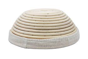 Boseen Round Banneton Bread Dough Proofing Rising Rattan Basket &amp; Liner( 8.6 inches) N6