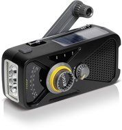 Eton FRX2 Hand Turbine AM/FM Weather Radio with Smartphone Charger - Black (NFRX2WXB) N5