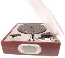 3 speed USB Turntable vinyl Record Player with Built-in Stereo Speakers and Dust Cover + convert your vinyl collection... N3