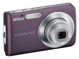 Nikon Coolpix S210 8.0MP Digital Camera with 3x Optical Zoom (Graphite Black) (OLD MODEL) N5