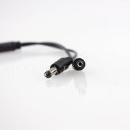 SIM&amp;NAT 1 Female to 2 Male 5.5mm x 2.1mm DC Power Supply Splitter Cord, Y Splitter Adapter Wire, Y-cable for Security...