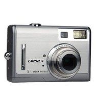 Emprex 5.1MP 3x Optical Zoom/4x Digital Zoom Camera (Silver) N3