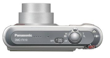 Panasonic Lumix DMC-FX10S 6.0MP Digital Camera with 3x Optical Image Stabilized Zoom (Silver) N3