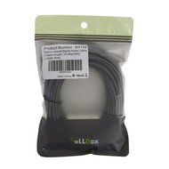 VeLLBox (50Feet) Slim Toslink Optical Digital Audio Cable OD:4.0mm Molded ,Grey N12