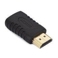 Aurum Cables Right Angle L Shape HDMI Male to HDMI Female Adapters - Black - Pack of 5 + 3 Cable Ties N13