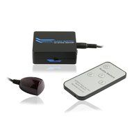 TNP Toslink SPDIF Digital Optical Audio Switch with Remote Control (3 Port) - 3x1 Three Input to One Output 3... N3