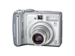 Canon PowerShot A550 7.1MP Digital Camera with 4x Optical Zoom N4