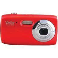 Vivitar V5118-RH 5.1 MP Digital Camera with 4x Optical Zoom - Red N2