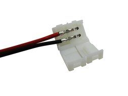 DODOLIGHTNESS 10Pcs Connector Adapter Cable LED PCB Strip 3528 to 3528 Single Color 8mm Free Welding N13