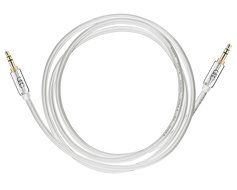 2X 3.5mm Aux Cord ( 2.5 meter / 8 Feet each ) Universal Durable Auxiliary Cable for Car - Flexible PVC with Limited... N18
