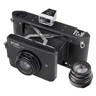 Lomography 2 Belair X 6-12 City Slicker Medium Format Folding Camera (Silver/Brown) N2