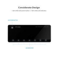 TP-LINK UH400 4-Port USB 3.0 Hub, 5Gbps Transfer Rate, No drivers required for Windows 10/8.1/8/7/Vista/XP or... N12