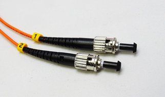 1M Multimode Duplex Fiber Optic Cable (62.5/125) - LC to ST N3