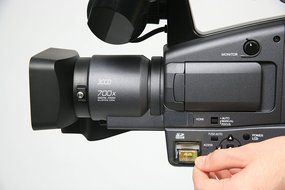 Panasonic AGHMC70PJU AVCHD 3CCD Flash Memory Professional Camcorder with 12x Optical Image Stabilized Zoom N2
