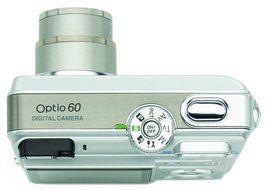 Pentax Optio 60 6MP Digital Camera with 3x Optical Zoom N6