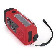 Solar LED Flashlight, OUTAD Portable Hand Crank Self Powered Emergency Radio with 2000mAh Smart Phone Charger,... N8