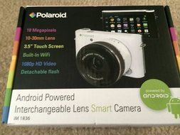 Polaroid IM1836-WHT-WM 18.1 Digital Camera with 3.5-Inch LCD (White) N2