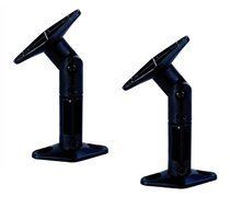 2 / Two Universal Adjustable Wall / Ceiling Speaker Brackets / Mount for Home Theater Surround Sound Speakers...