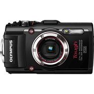 Olympus TG-3 Waterproof 16 MP Digital Camera (Black) (Discontinued by Manufacturer) N9