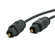 StarTech.com THINTOSMIN6 6 feet Toslink to Mini Digital Optical SPDIF Audio Cable