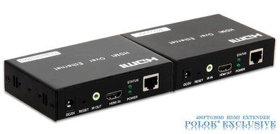 DISTANCER HDMI Extender by TCP/IP Over Ethernet Over Single Cat5e Cat6 Cable Up to 395ft(120m) with IR, Support... N6