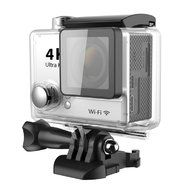 Sport Camera, TONSEE Waterproof H2R Super Slim Ultra HD 4K Video Sport Camera Remote Control, Silver N2