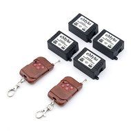 eMylo&reg; DC 6V 10A 1CH RF Wireless Relay Remote Control Light Switches 433Mhz Transmitter with Receiver N6