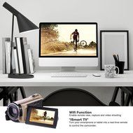 Hausbell HDV-5052 HDMI 1920x1080p Full HD Wifi Digital Video Camera Infrared Night Vision 30FTPS Camcorder with...