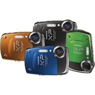 Fujifilm FinePix XP20 Orange 14 MP Digital Camera with 5x Optical Zoom - Orange N3