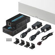 HDMI Extender, Matcis&reg; HDMI Signal Extenders Over CAT 5e/6 UTP/STP Ethernet Cable Up to 120m (Up to 120M, Sender... N36